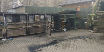 Пожежа на сміттєвому майданчику у Львові: збитки складають близько 120 тисяч гривень –
