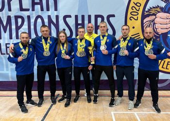 Представники Полтавщини здобули 33 медалі на Чемпіонаті Європи з гирьового спорту • Гирьовий спорт •