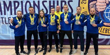 Представники Полтавщини здобули 33 медалі на Чемпіонаті Європи з гирьового спорту • Гирьовий спорт •
