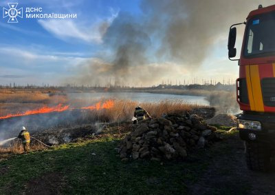Протягом 23 та в ніч проти 24 березня на території Миколаївської області зареєстровано 17 пожеж »