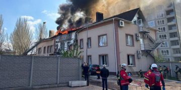 СБУ розслідує ранкову атаку на Запоріжжя 13 квітня