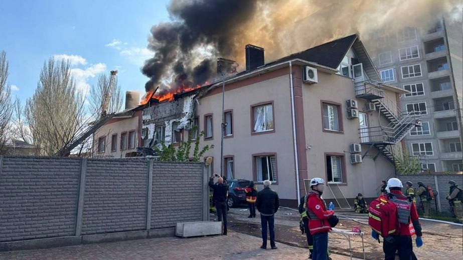 СБУ розслідує ранкову атаку на Запоріжжя 13 квітня