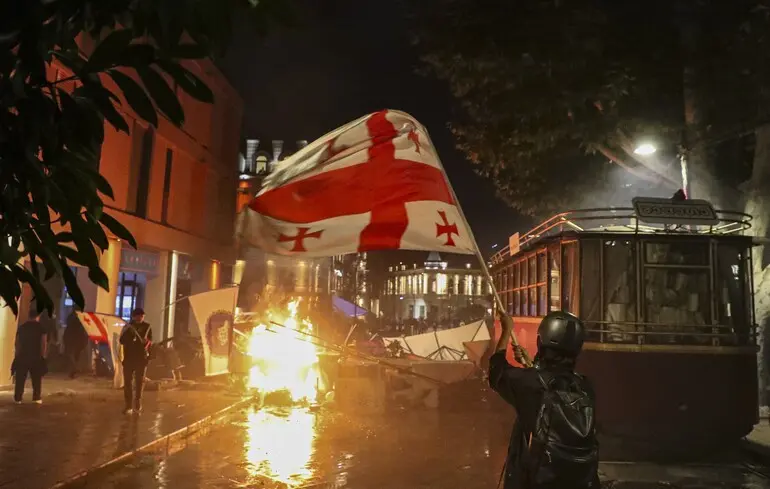 Ситуація у Грузії - Грузинська мрія хоче заборонити опозицію 1