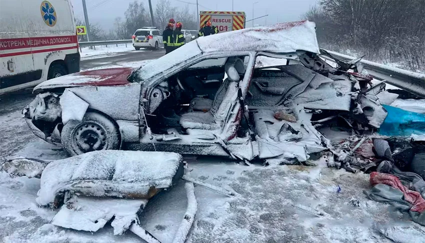 Троє людей загинули в ДТП на Тернопільщині