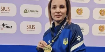 Спортсменка з Дніпропетровщини здобула два «золота» на чемпіонаті Європи