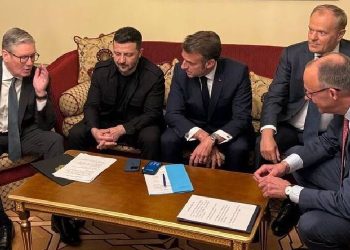 Стармер, Макрон і Мерц закликали Трампа зберегти єдність і уникнути розколу альянсу | Політика