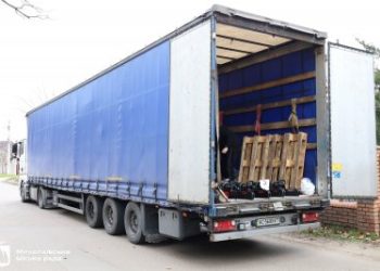 Техніка для міських служби,  ноутбуки для шкіл та  енергетичне обладнання: Ганновер передав Миколаєву чергову партію допомоги »