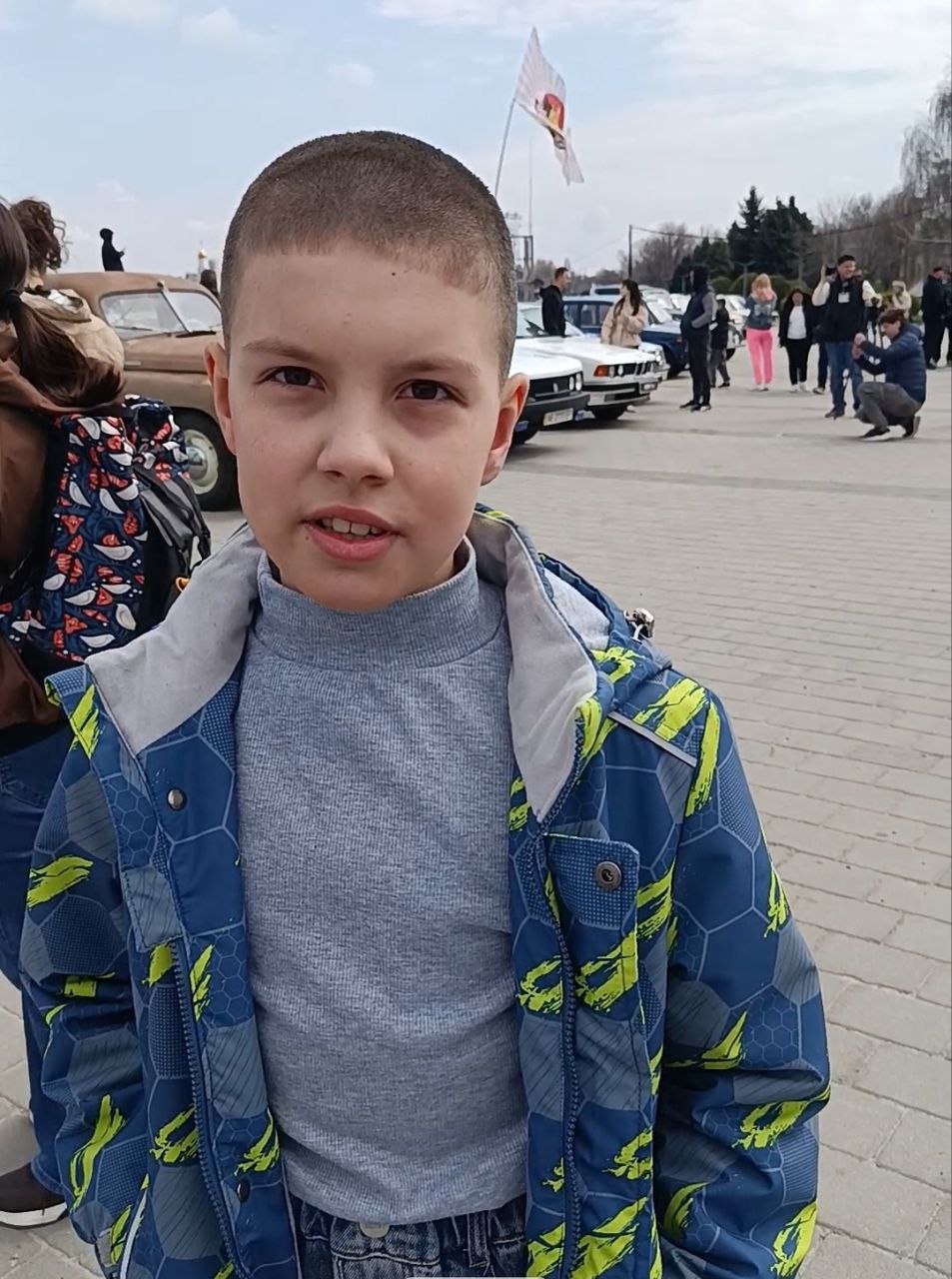 Єгор на виставці у Дніпрі