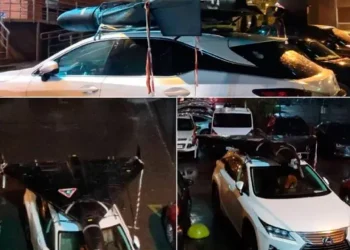 У Києві на даху автомобіля знайшли російський Shahed: поліція провела перевірку