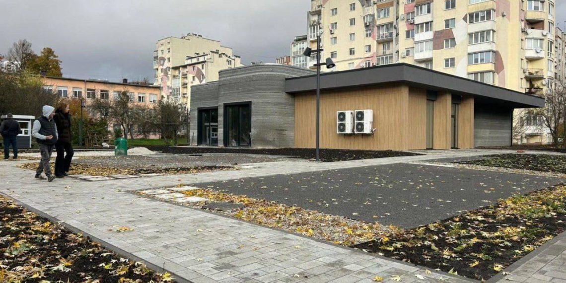 У львівській школі, збудованій за технологією 3D-друку, відбувся перший урок –