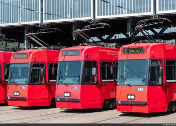 У Львові на маршрут №9 вийшов п’ятий швейцарський трамвай Schindler –