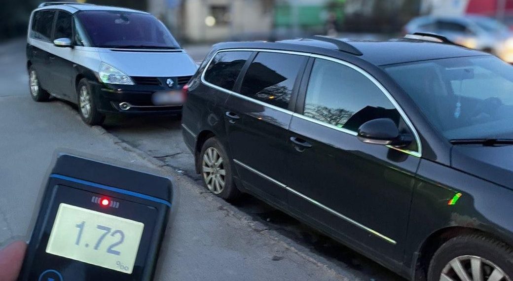 У Львові п’яний водій викликав ДТП: рівень алкоголю у крові перевищив норму вісім разів –