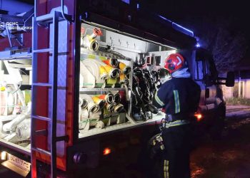 У Львові рятувальники загасили пожежу в підвалі будинку та врятували кота –