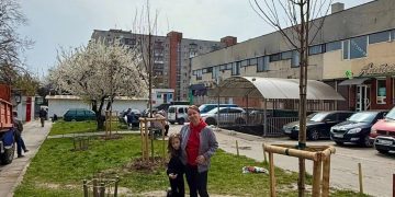У Львові родина військовослужбовця створила зелений острівець у власному дворі –
