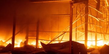 Загорелся промышленный объект: последствия ночной атаки БпЛА на Одессу