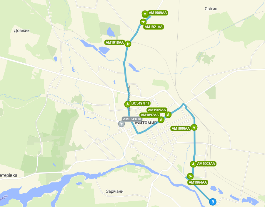 житомирський автобус 10