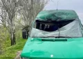 Знову під ударом автобус на Нікопольщині: є поранені
